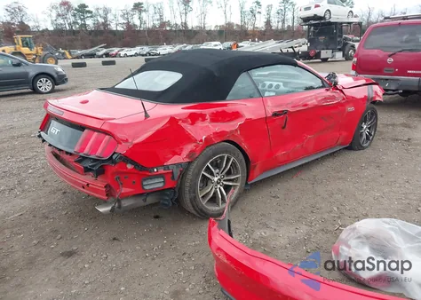 2016 Ford Mustang Gt Premium z USA, uszkodzony, nr VIN 1FATP8FFXG5291211